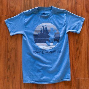 Walt Disney World Mickey Mouse Castle Logo Tee